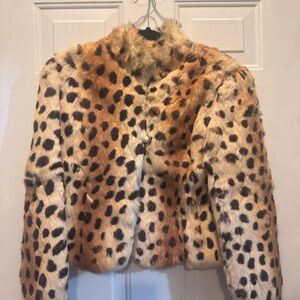 Vintage Cheetah Fur Coat